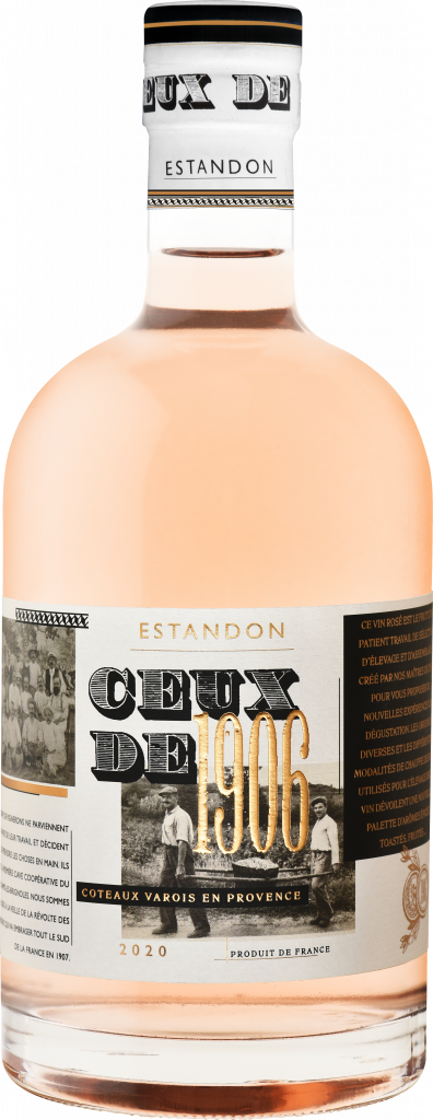 Estandon Ceux de 1906, AOP Coteaux varois en Provence, Rosé, 2020 75cl